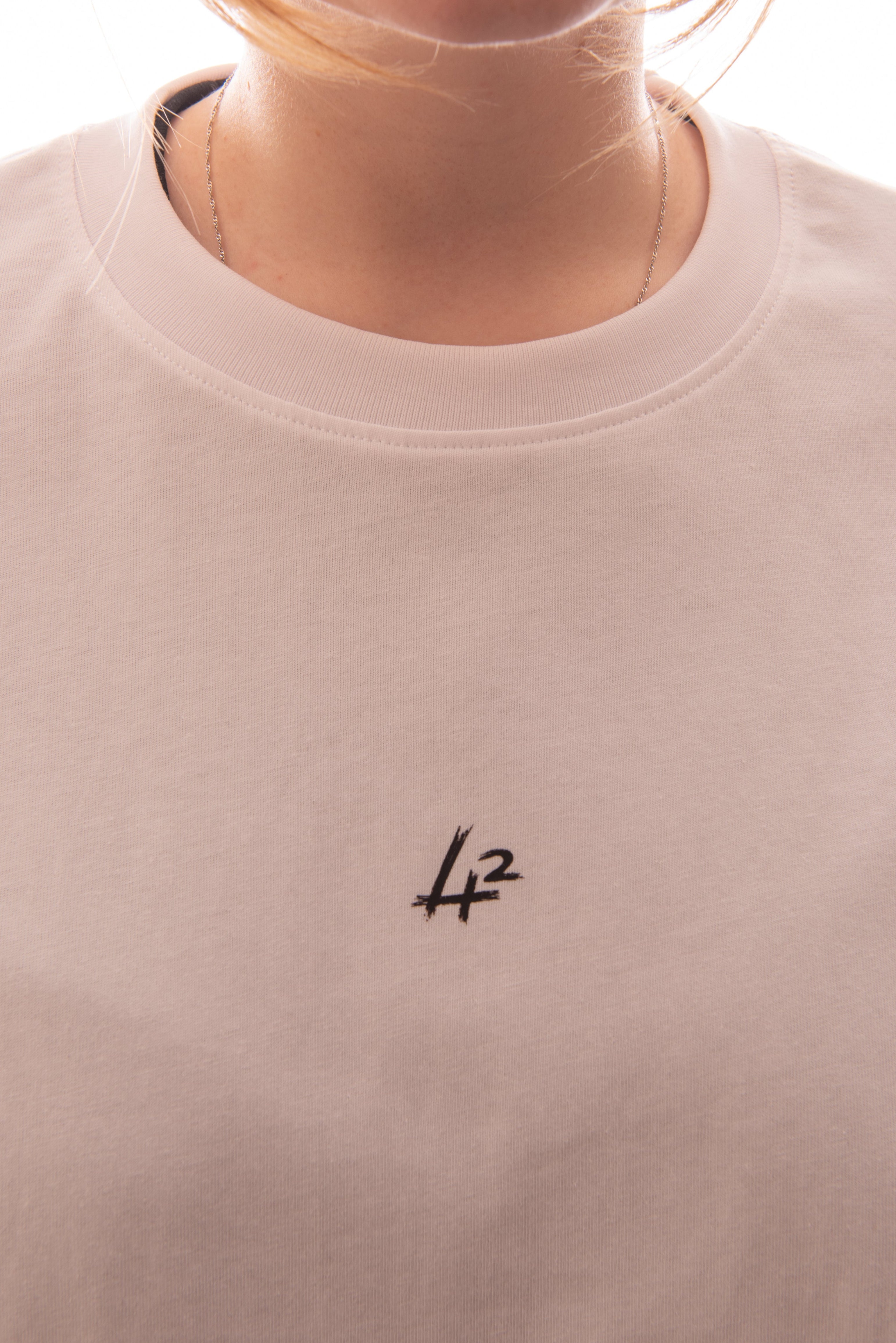 Oversize Deep Drop Shoulder Tee - Ozone