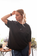 Oversize Deep Drop Shoulder Tee - Ozone